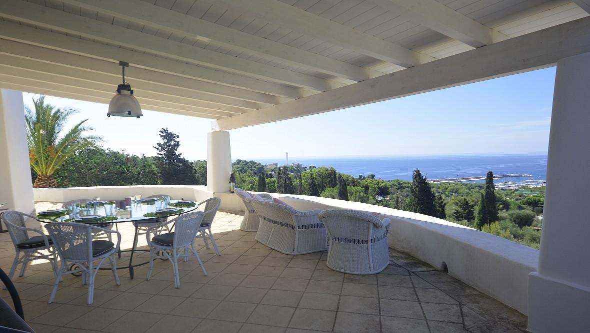 Terrazza vista mare attrezzata - sud